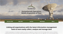Desktop Screenshot of humanitarian-nomad.org